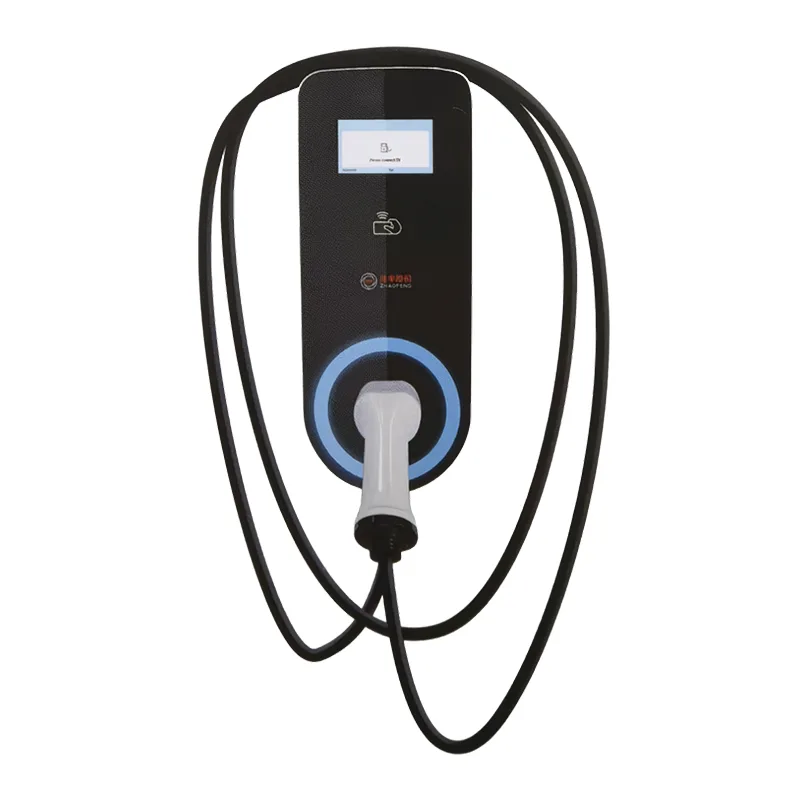 Cerucuk Pengecasan AC 7KW yang dipasang di dinding